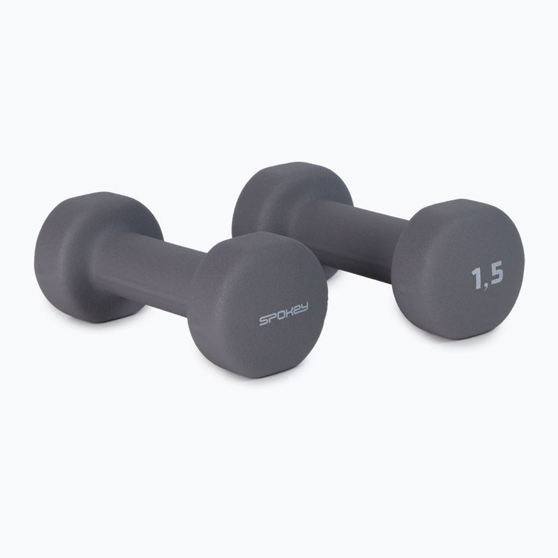 Hantle Spokey Shape IV 2x1,5 kg szare 921562