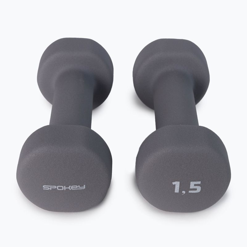 Hantle Spokey Shape IV 2x1,5 kg szare 921562 3