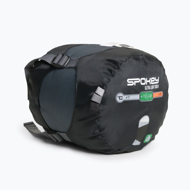 Śpiwór Spokey Ultralight 600II czarno-szary 922251 6