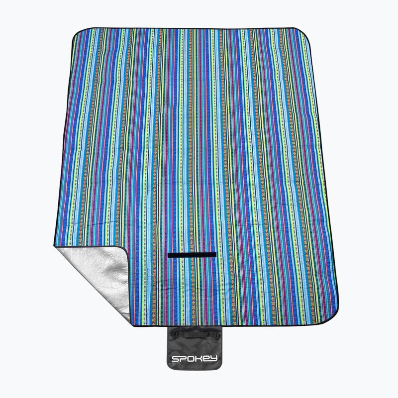 Koc piknikowy Spokey Picnic Floral niebieski 922270 6