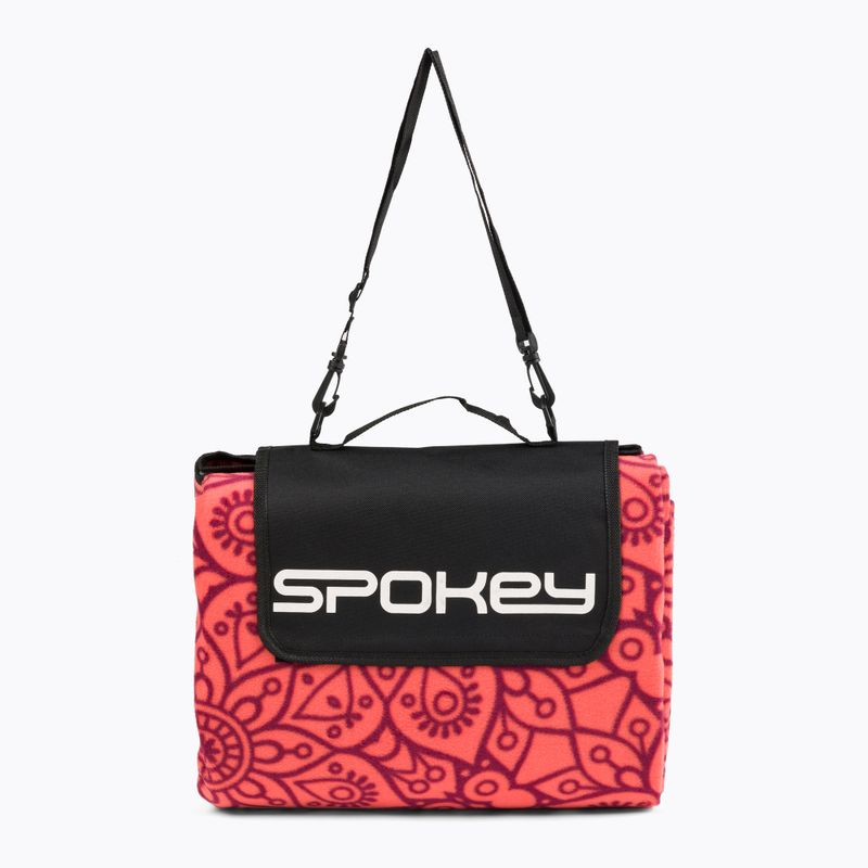 Koc piknikowy Spokey Picnic Mandala czerwony 928253 2