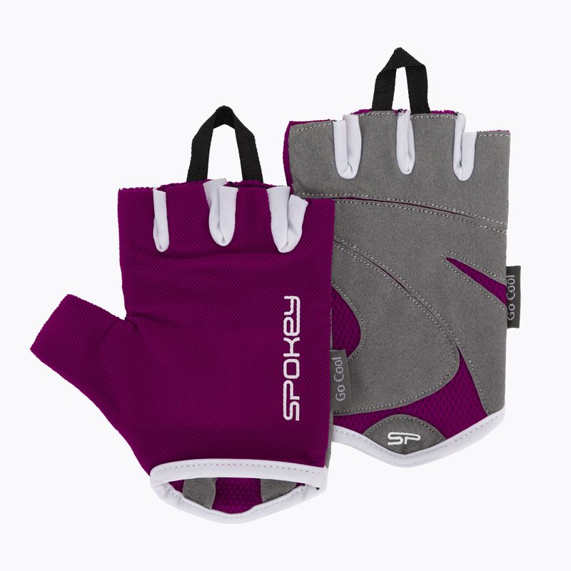 Rękawiczki fitness Spokey Lady Fit fioletowe 928972