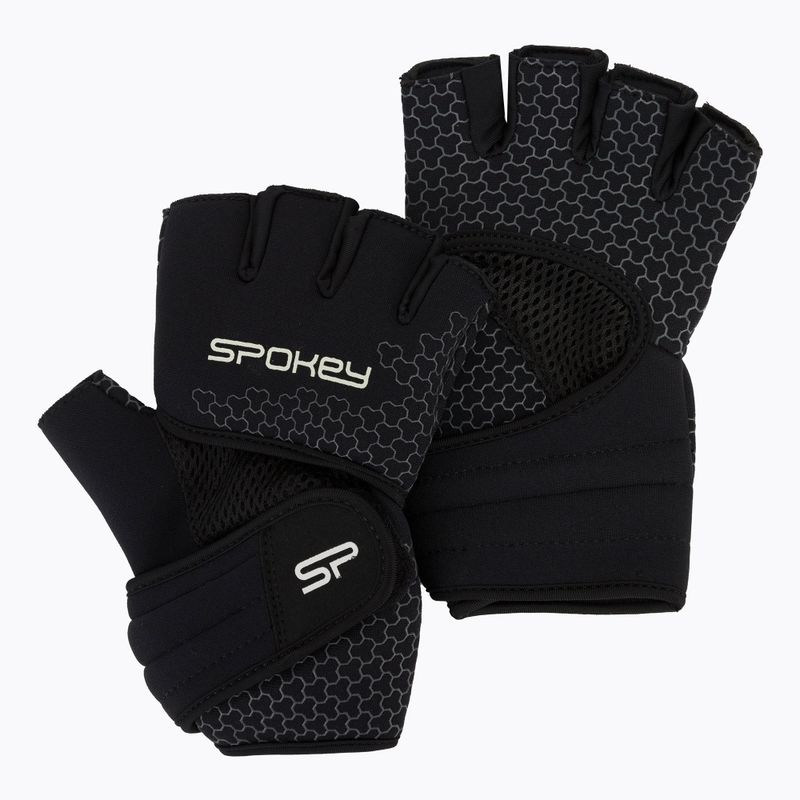 Rękawiczki fitness Spokey Lava czarne 928976