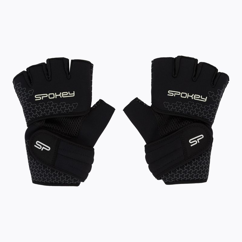 Rękawiczki fitness Spokey Lava czarne 928976 3