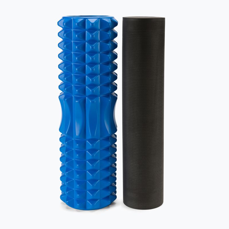 Zestaw wałków do masażu Spokey Mixroll 2in1 niebiesko-czarny 929911 4