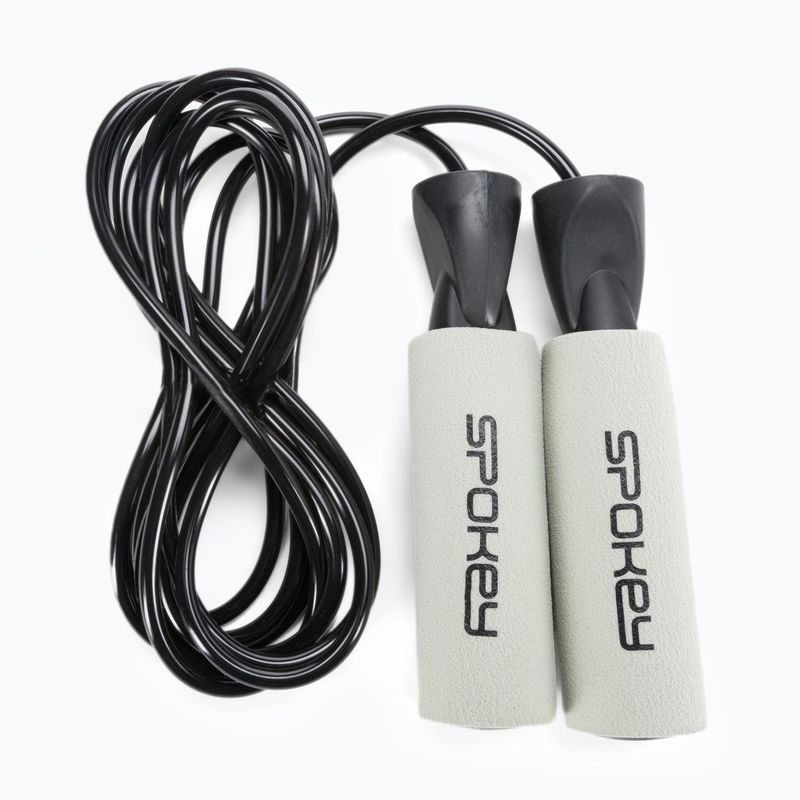 Skakanka Spokey Basic czarna 929916