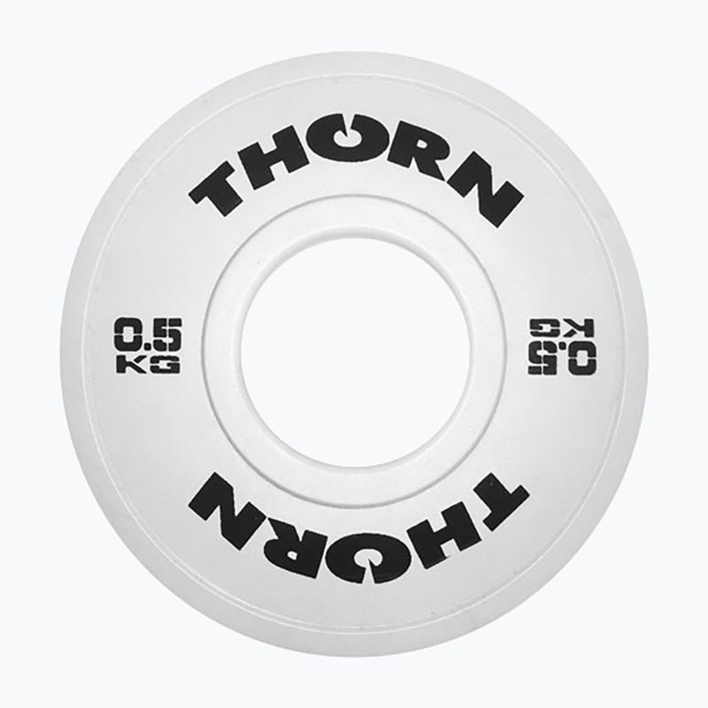 Obciążenie THORN FIT Fractional 2 x 1 kg white/black 2