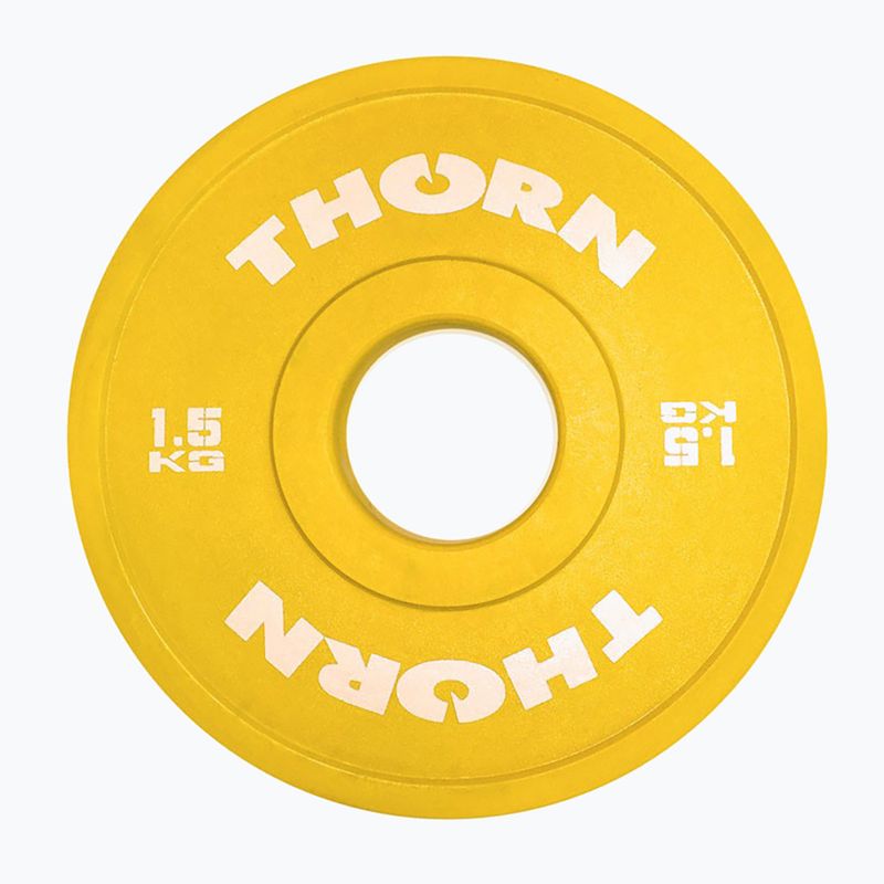 Obciążenie THORN FIT Fractional 2 x 3 kg yellow/white 2
