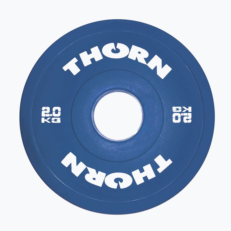 Obciążenie THORN FIT Fractional 2 x 4 kg blue/white 2