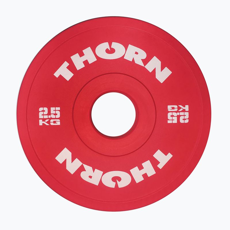 Obciążenie THORN FIT Fractional 2 x 5 kg red/white 2