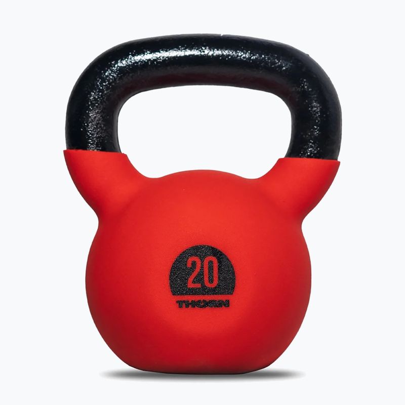 Kettlebell THORN FIT Cast Iron 20 kg czerwony