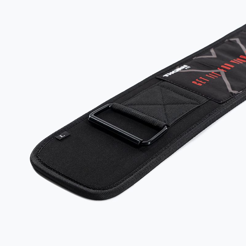 Pas do podnoszenia ciężarów THORN FIT Pro Logo black/white 4