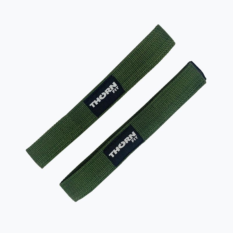 Paski do podnoszenia ciężarów THORN FIT Lifting Straps green 2