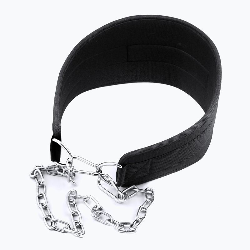 Pas do podnoszenia ciężarów THORN FIT Dip Logo black 2
