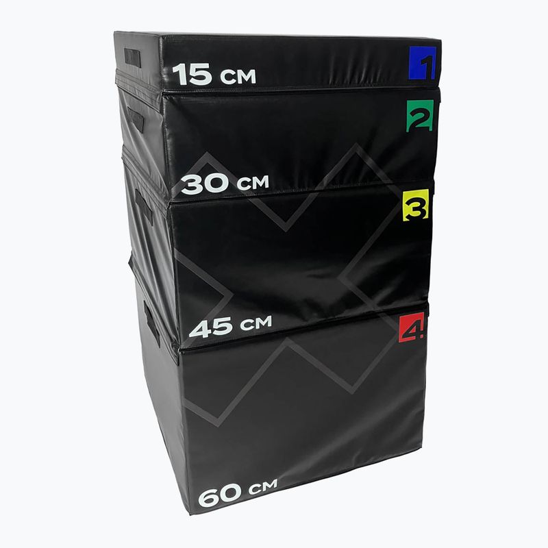 Skrzynia plyometryczna THORN FIT Soft Plyo Box set black