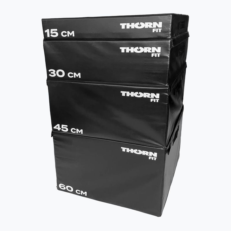 Skrzynia plyometryczna THORN FIT Soft Plyo Box set black 2