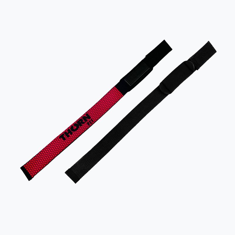 Paski do podnoszenia ciężarów THORN FIT Lifting Straps Anti-Slip red 4