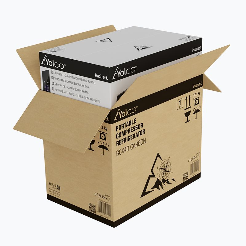 Lodówka turystyczna Yolco BX40 39 l carbon 19