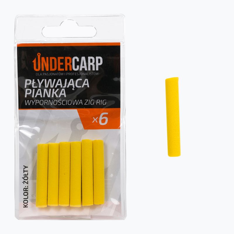Pianka wypornościowa UnderCarp Zig Rig żółta 3