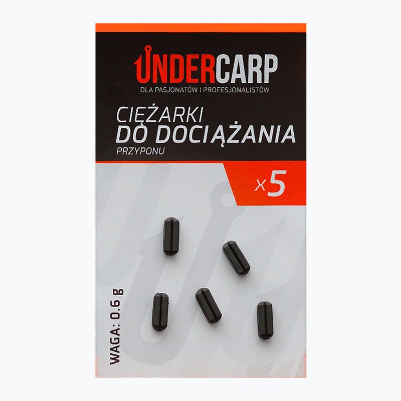 Ciężarki UnderCarp UC407 5 szt. czarne
