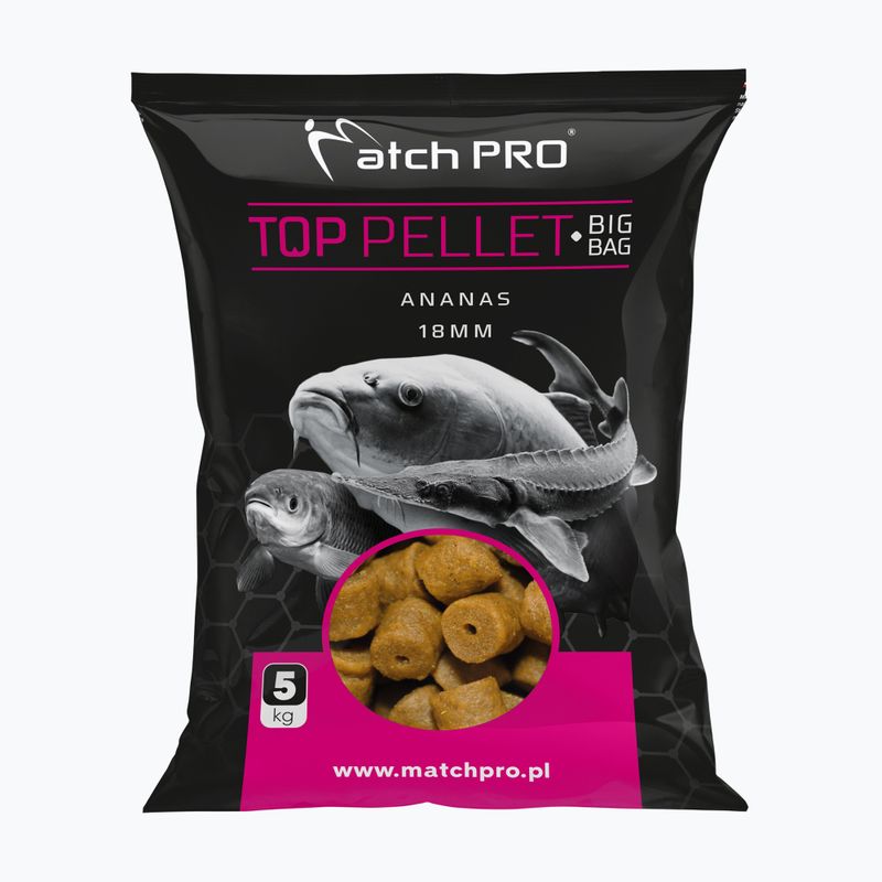 Pellet karpiowy MatchPro Big Bag Ananas 18 mm 5 kg