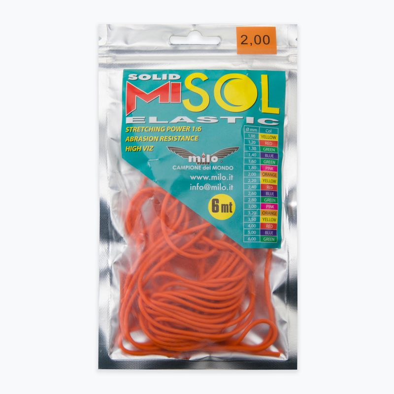 Amortyzator do tyczki Milo Elastico Misol Solid 6m pomarańczowy 606VV0097 D01
