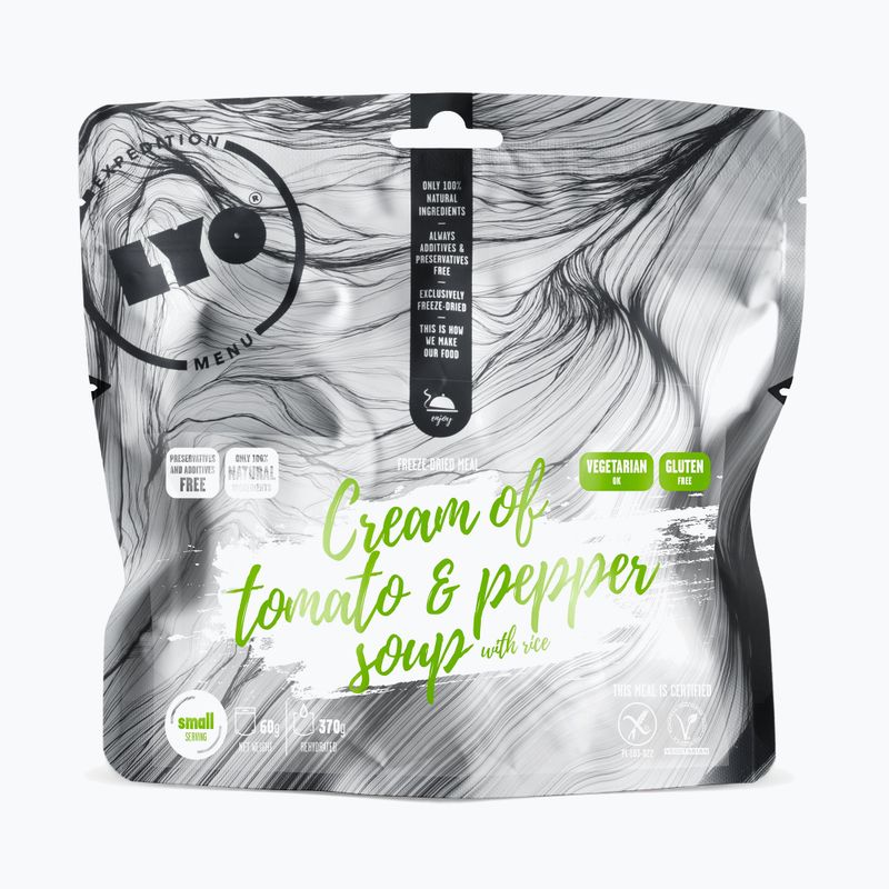 Żywność liofilizowana LYOFOOD Zupa krem pomidorowo-paprykowy z ryżem 370 g 3