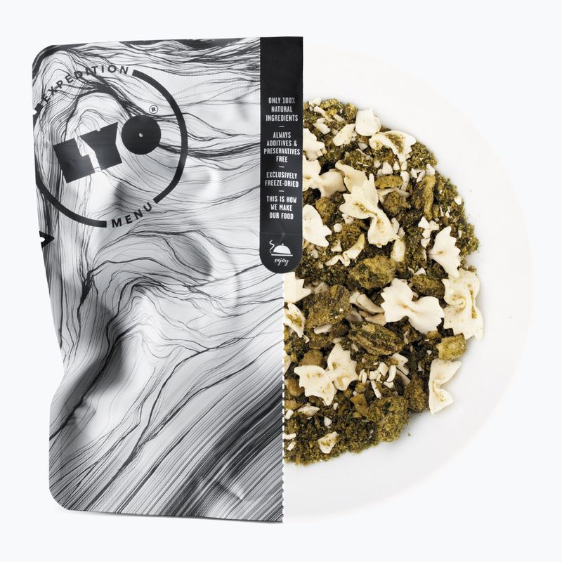 Żywność liofilizowana LYOFOOD Farfalle w sosie szpinakowo-serowym 370 g 3
