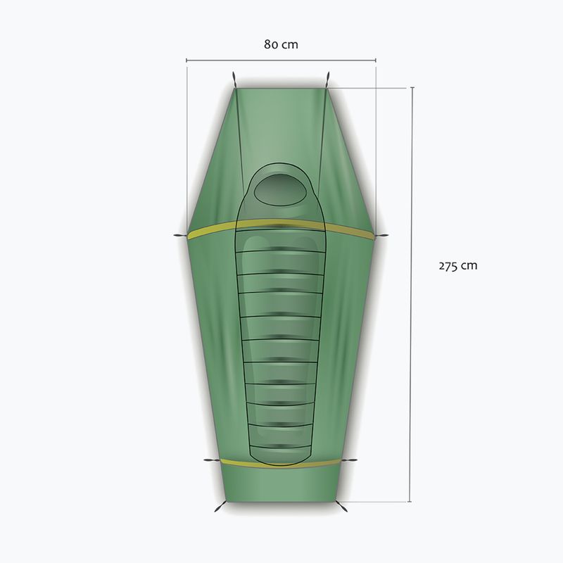 Namiot trekkingowy 1-osobowy Rockland Soloist green 4