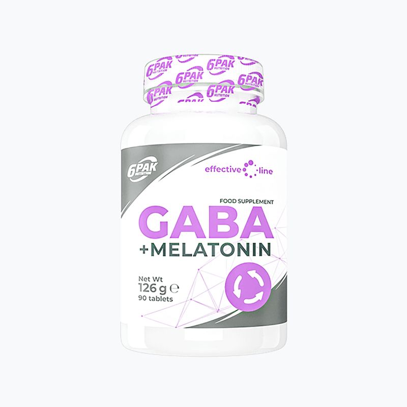 Melatonina 6PAK EL GABA Melatonin 90 tabletek