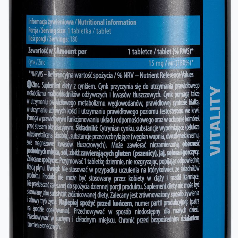 Cynk Essence Zinc Citrate 50 mg 180 tabletek 2