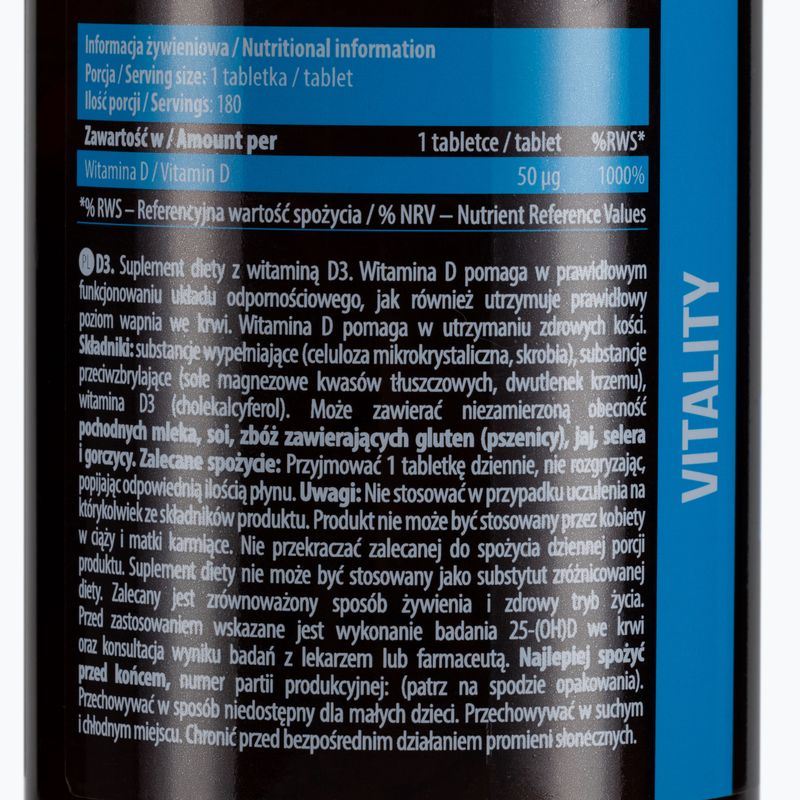Witamina D3 Essence D3 2000IU 180 tabletek 2