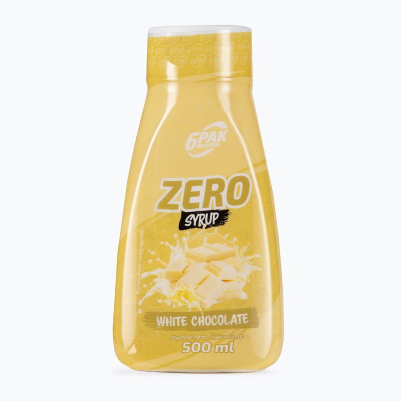 Sos 6PAK Syrup ZERO 500 ml White Chocolate