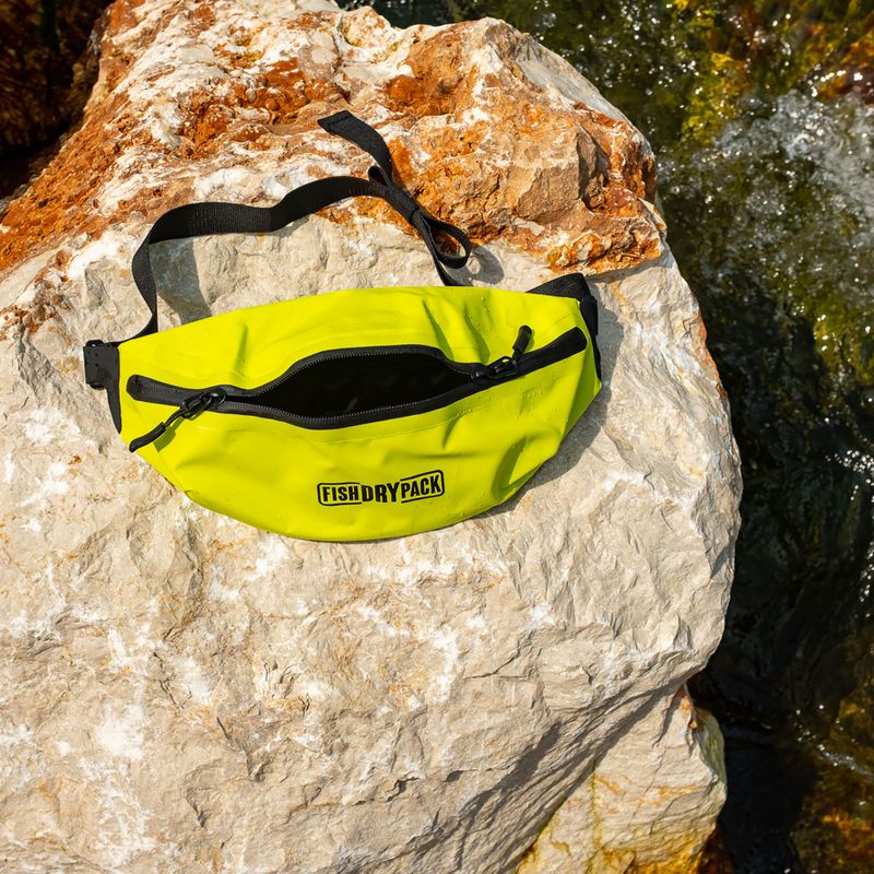 Saszetka nerka FishDryPack Curacao fluo green 10