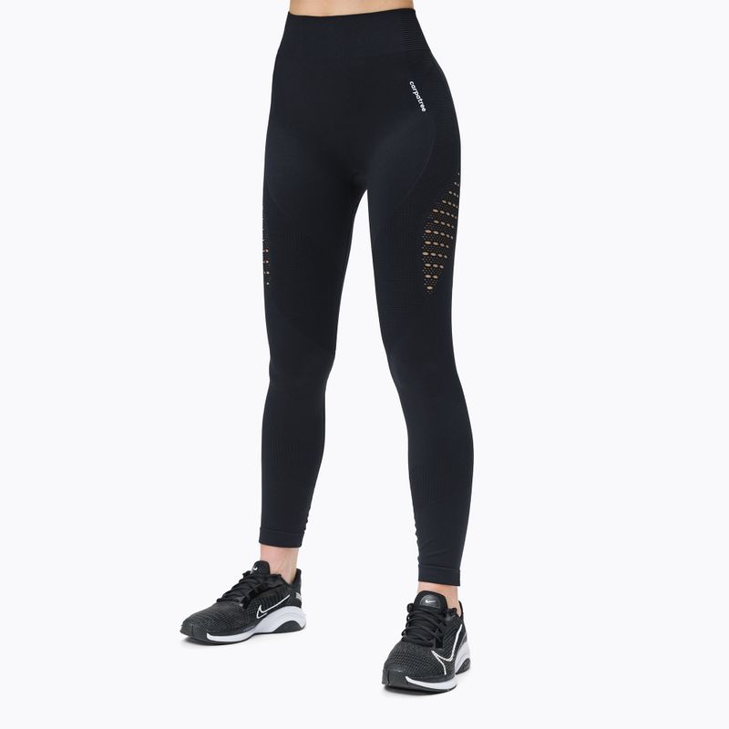 Legginsy damskie Carpatree Phase Seamless black