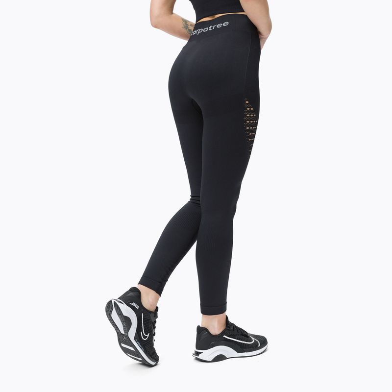 Legginsy damskie Carpatree Phase Seamless black 3
