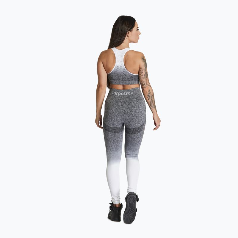 Legginsy damskie Carpatree Phase Seamless grey/white ombre 4