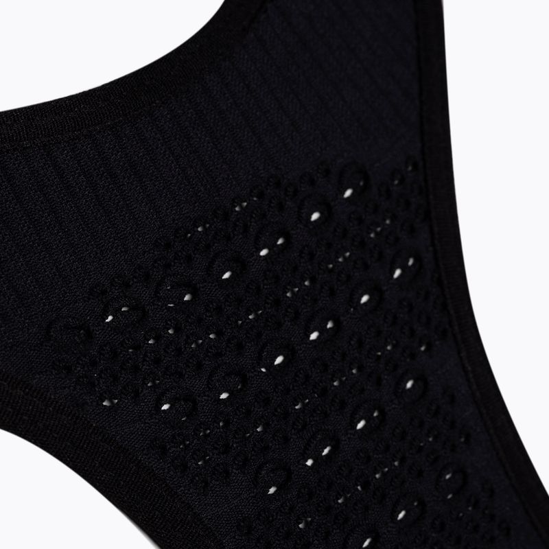 Biustonosz treningowy Carpatree Phase Seamless black 4