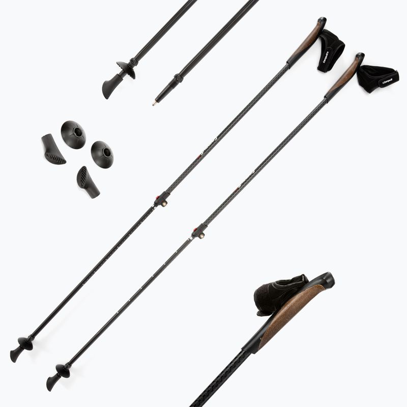Kije nordic walking CampuS Siggo czarne CU0704321400 5