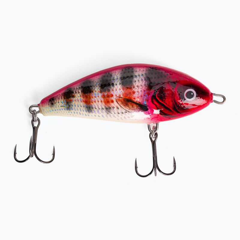 Wobler Salmo Fatso SNK holo red striper