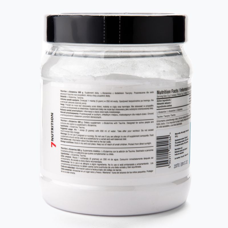 Glutamina 7Nutrition 500 g 2