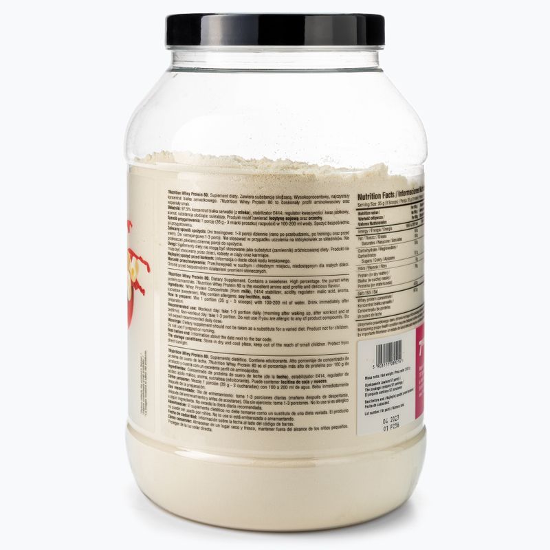 Whey 7Nutrition Protein 80 2 kg White Choco Raspberry 2