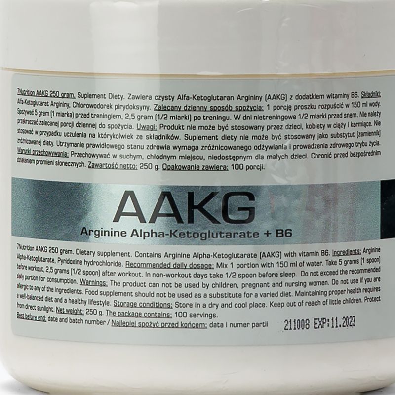 Przedtreningówka 7Nutrition AAKG 250 g 2