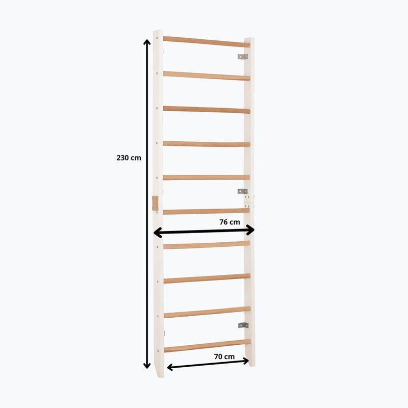 Drabinka gimnastyczna RINAGYM Kombi 1 white 5