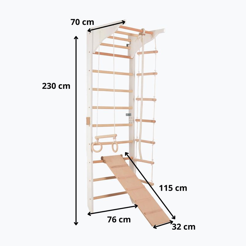 Drabinka gimnastyczna RINAGYM Pro 2 white 7