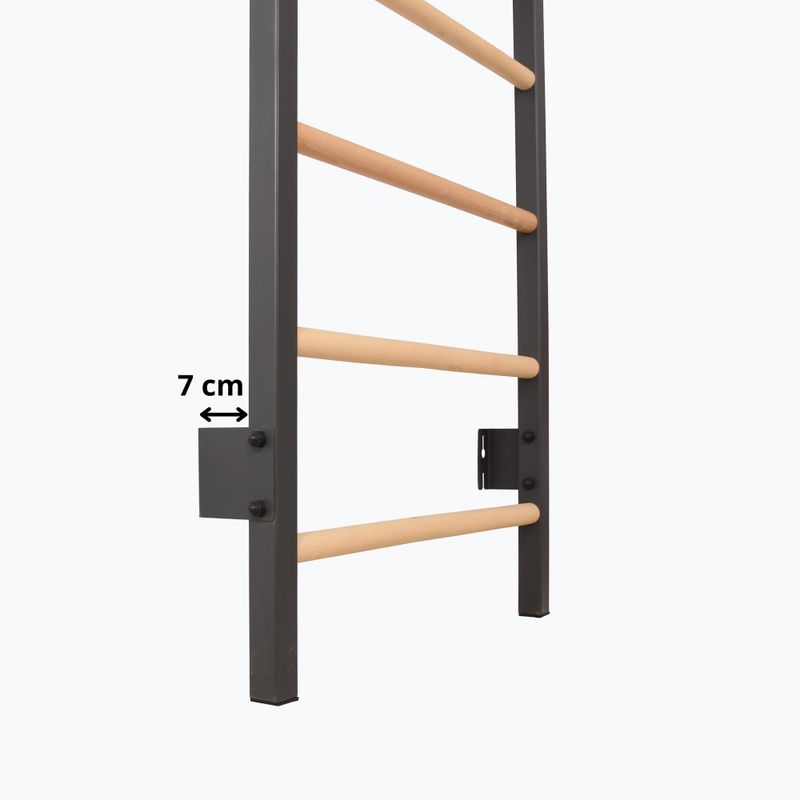 Drabinka gimnastyczna RINAGYM Steel 1 graphit 10
