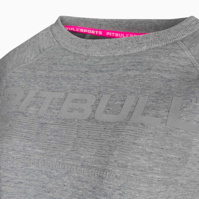 Bluza damska Pitbull Crewneck Athletica grey/melange 3