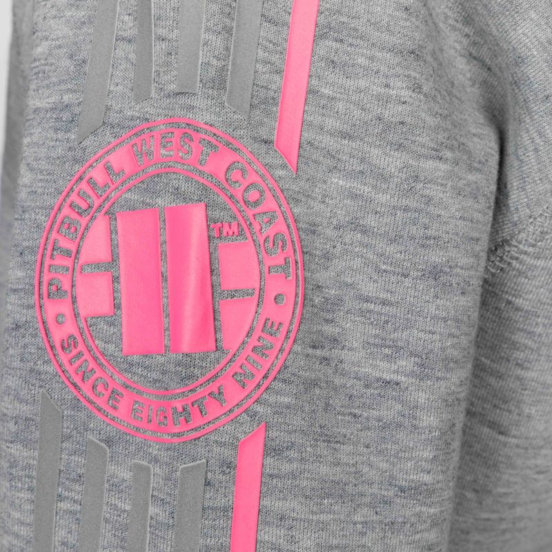 Bluza damska Pitbull Crewneck Athletica grey/melange 4