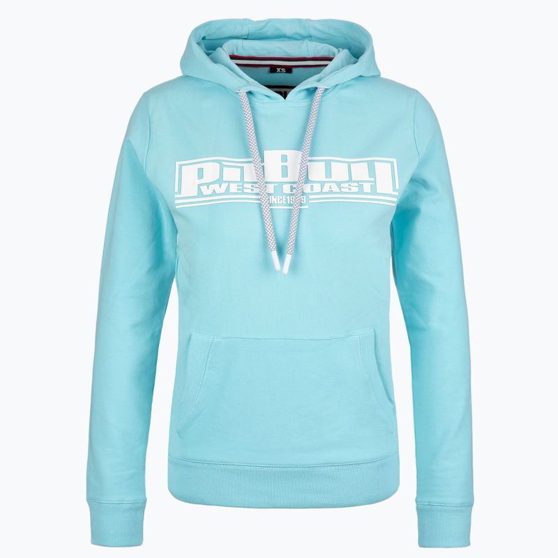 Bluza damska Pitbull Hooded F.Terry „Boxing” turquise