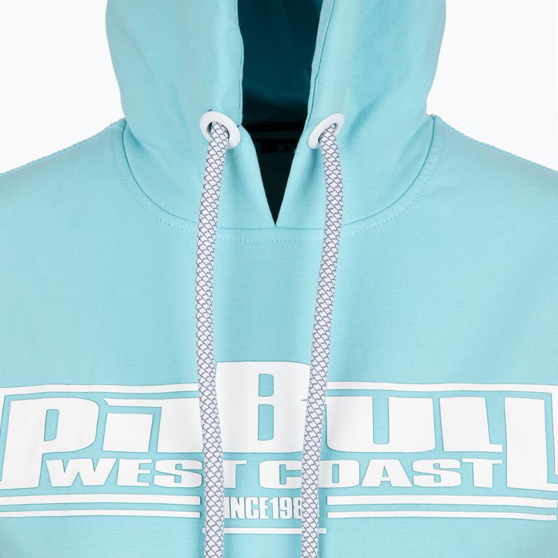 Bluza damska Pitbull Hooded F.Terry „Boxing” turquise 3